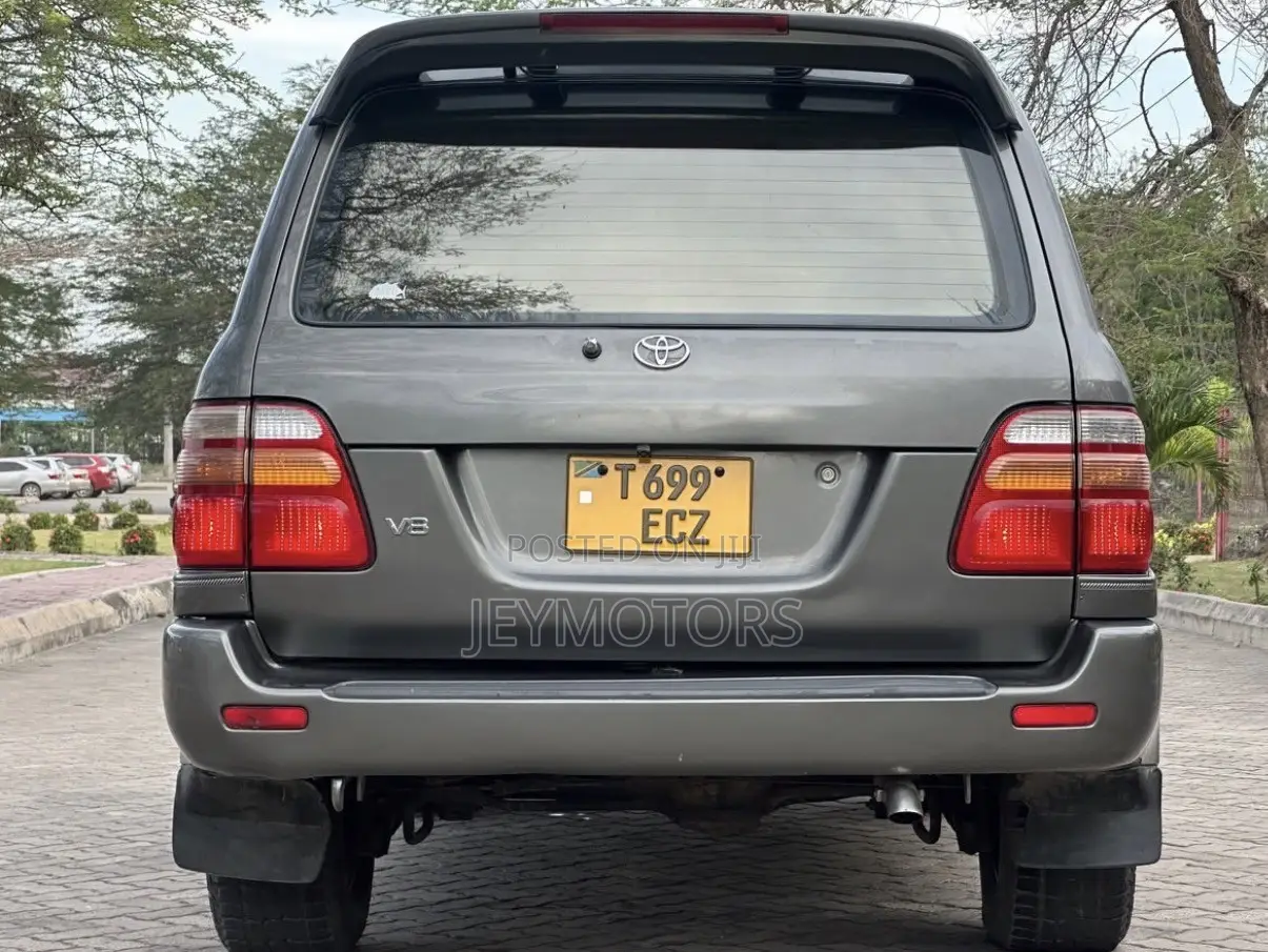 Toyota Land Cruiser 2002 Gray