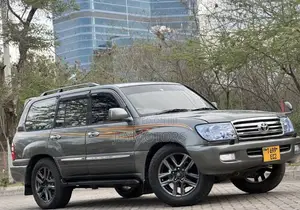 Toyota Land Cruiser 2002 Gray