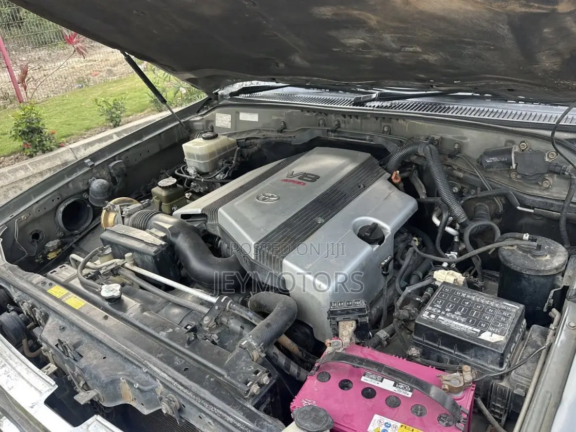 Toyota Land Cruiser 2002 Gray