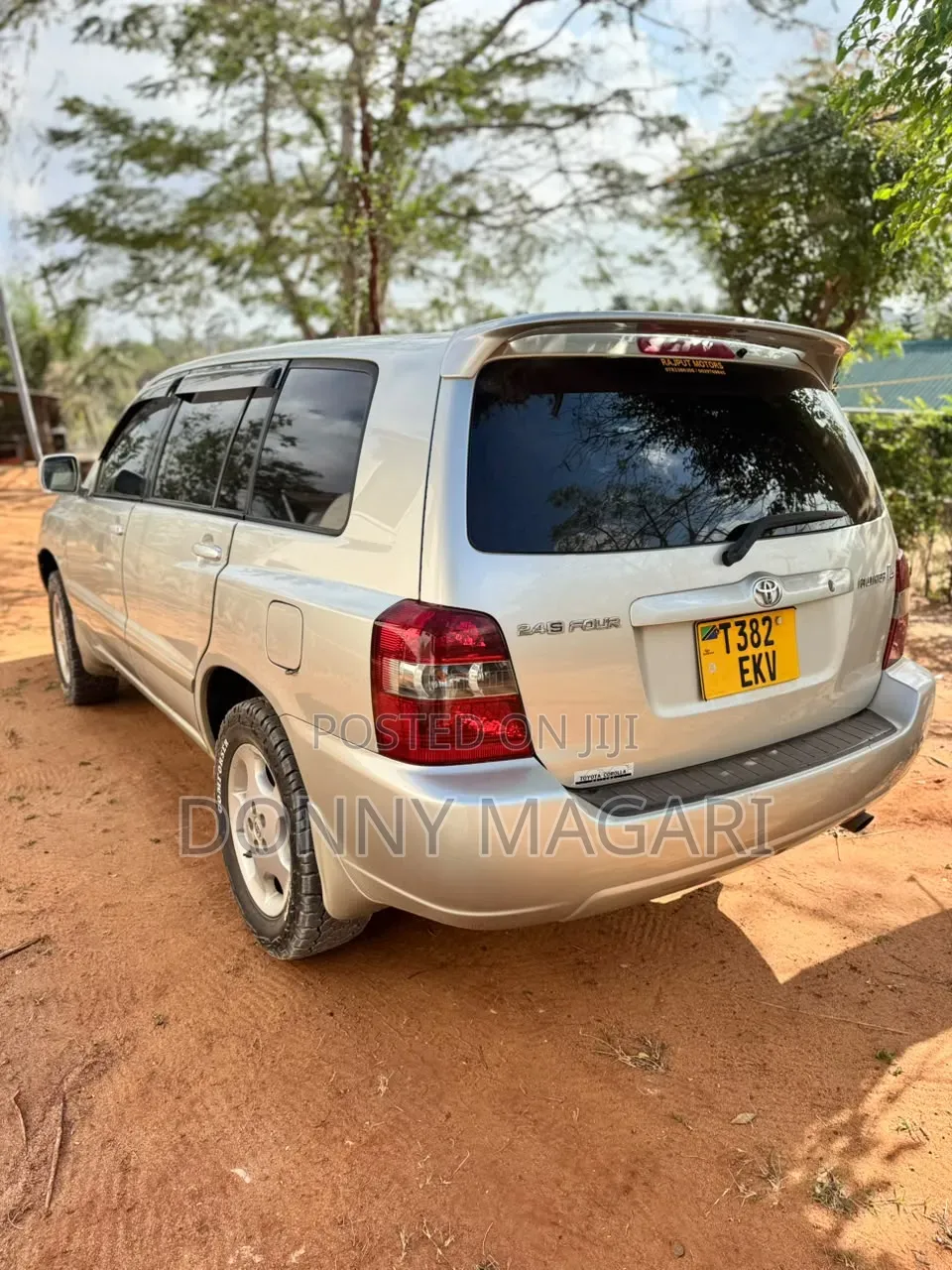 Toyota Kluger 2008 Silver