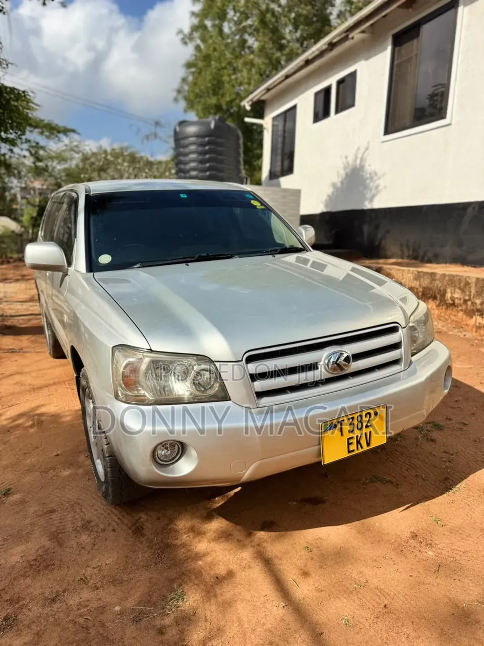 Toyota Kluger 2008 Silver