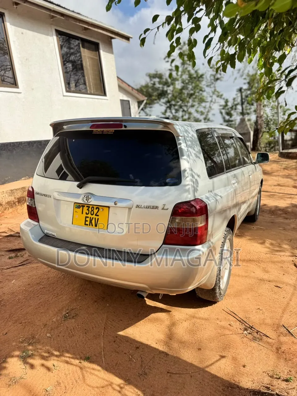 Toyota Kluger 2008 Silver