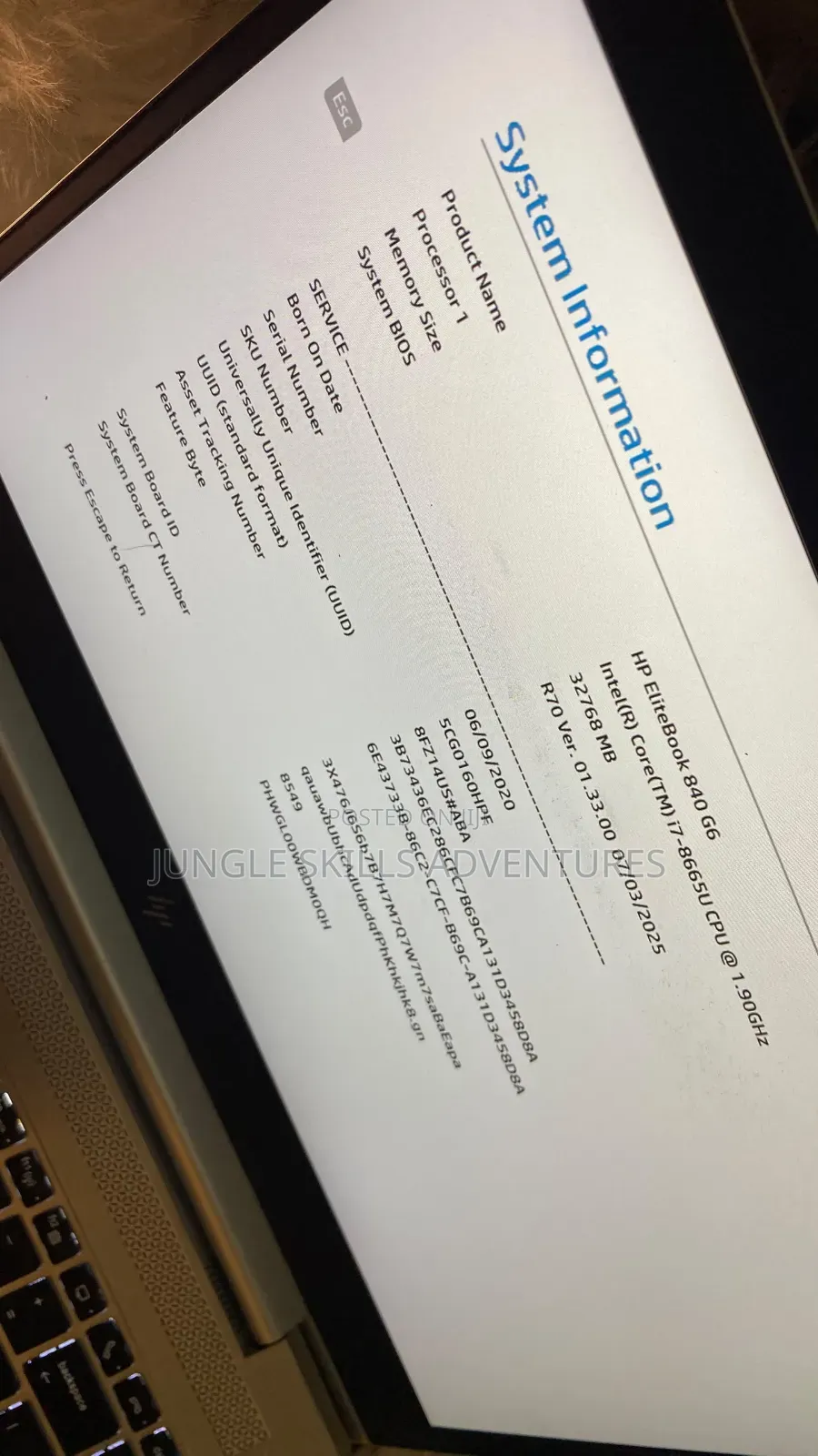 Laptop HP 14z 36GB Intel Core i7 SSD 256GB