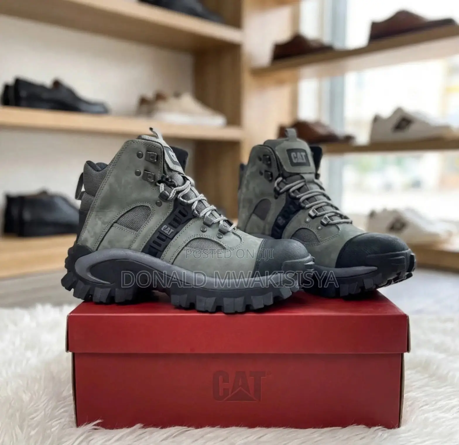 Cat - Caterpillar Steel Toe Boot Edition