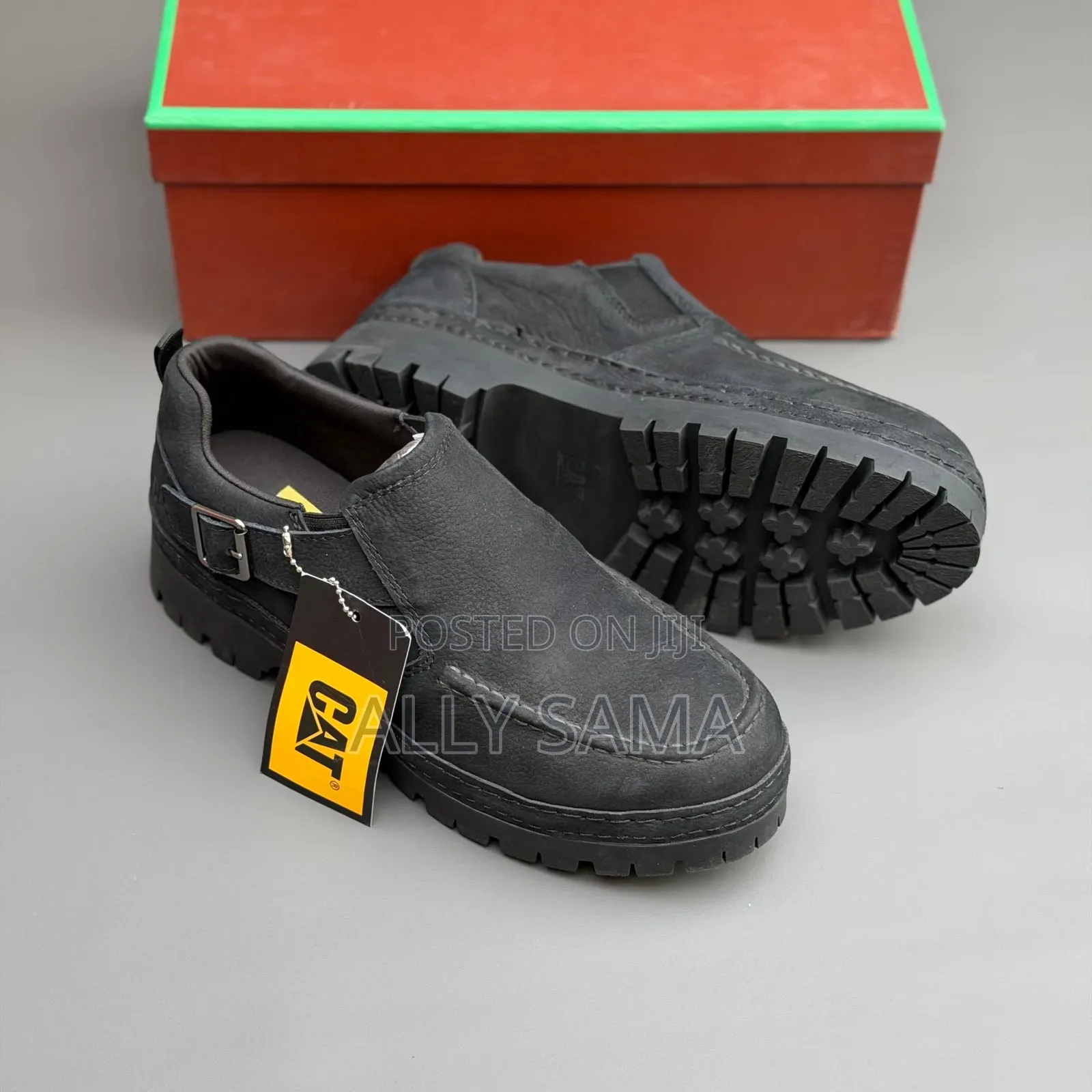 MenMen's Boots Caterpillar Material Leather