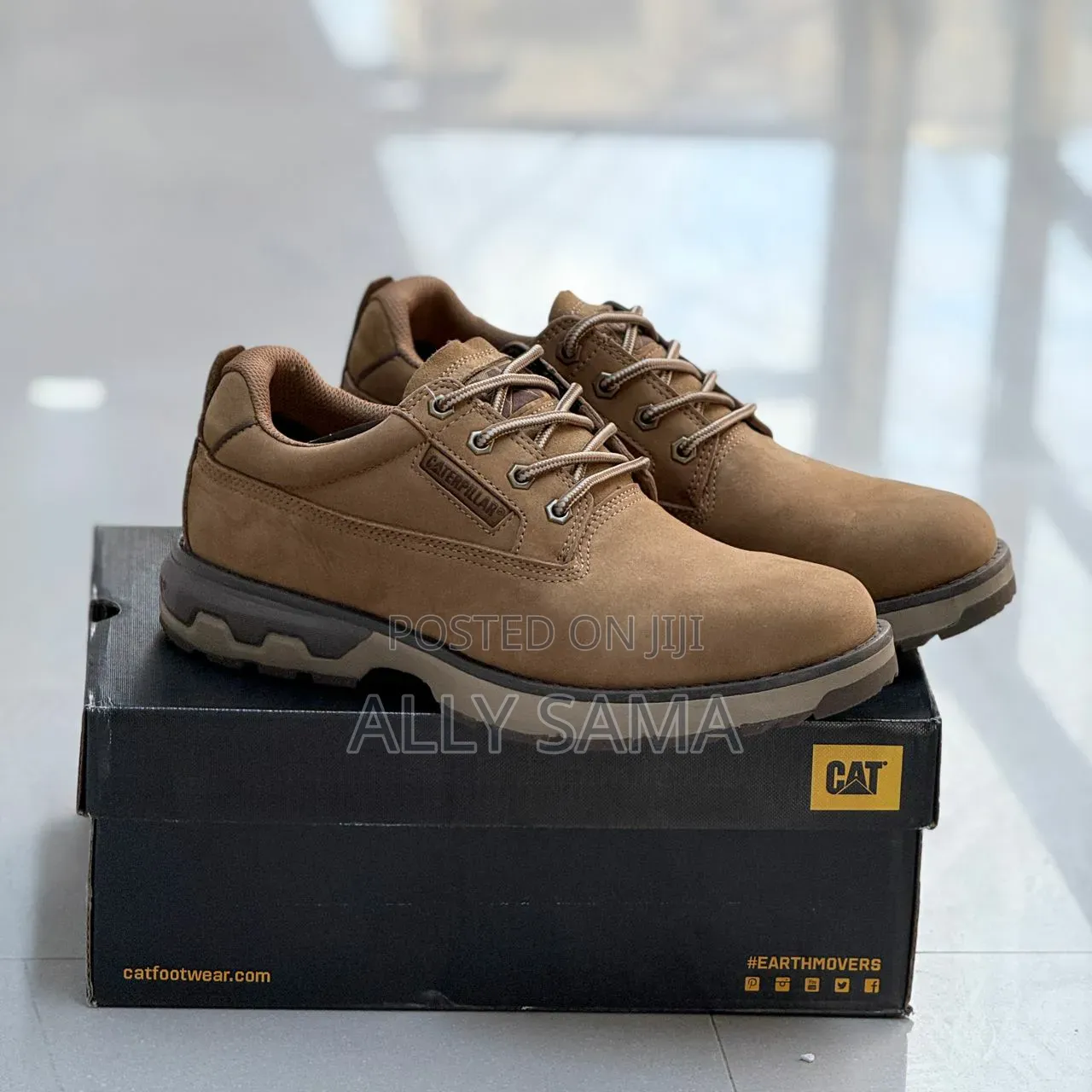 Men's Shoes Caterpillar Material Hevy Leather