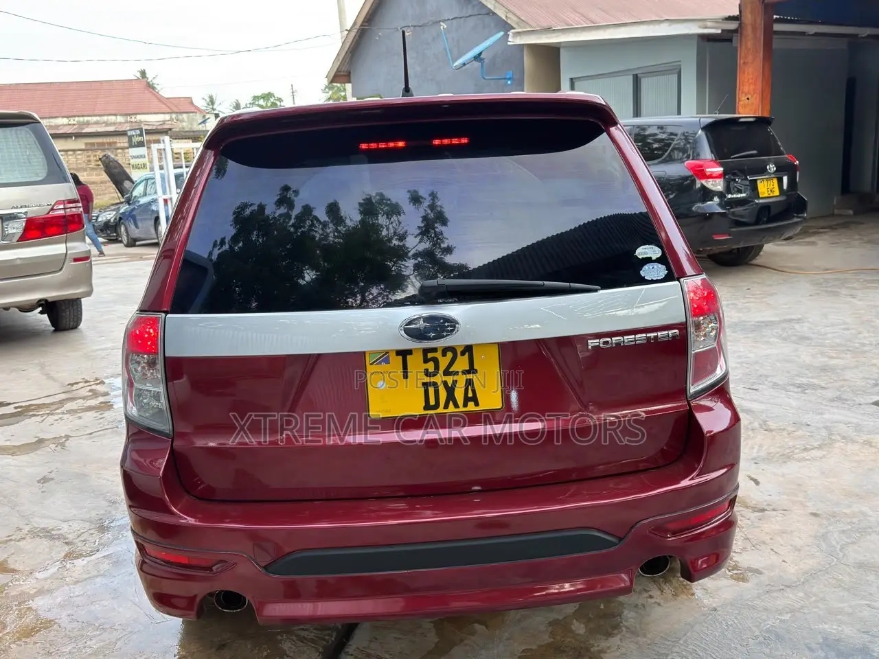 Subaru Forester 2008 Red