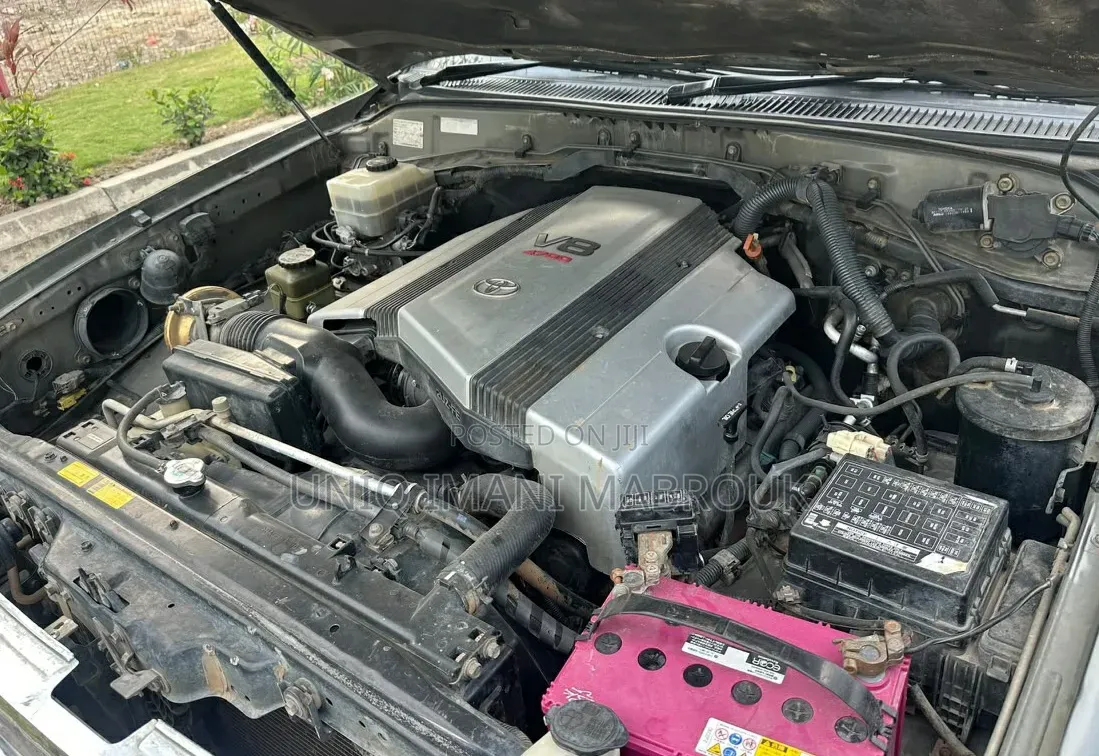 Toyota Land Cruiser 2001 Gray