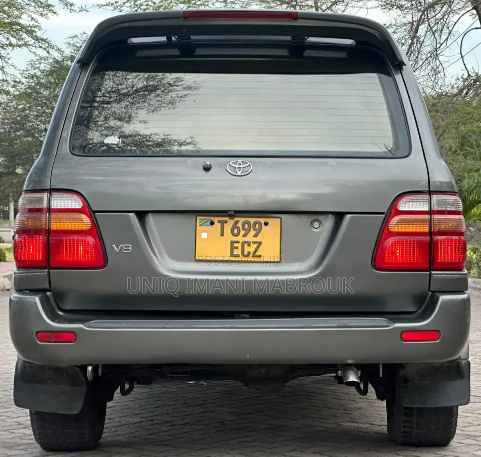Toyota Land Cruiser 2001 Gray