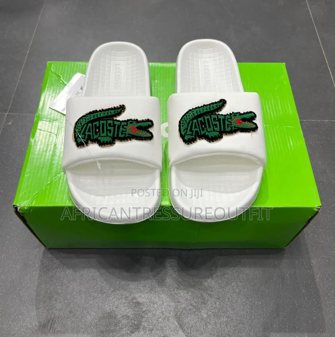 Lacoste Croco Slides Available New Collection | Buy Now