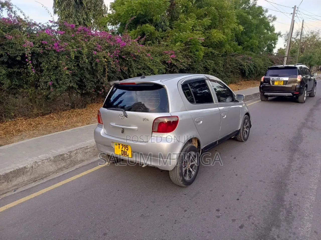 Toyota Vitz 2003 Silver