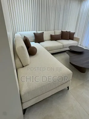 Beautiful Cream L Shape
