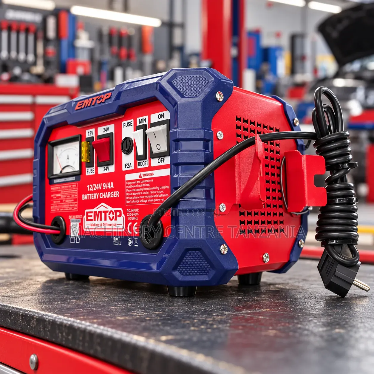 EMTOP Battery Charger 12v/24v