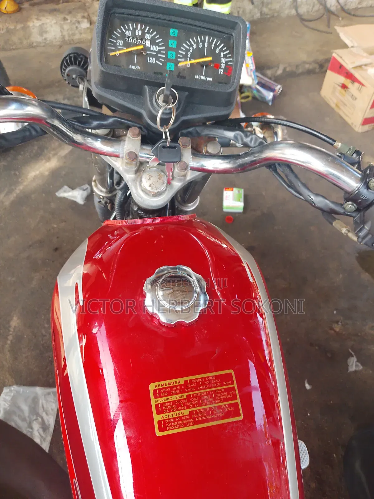 Motorcycle 2020 Red