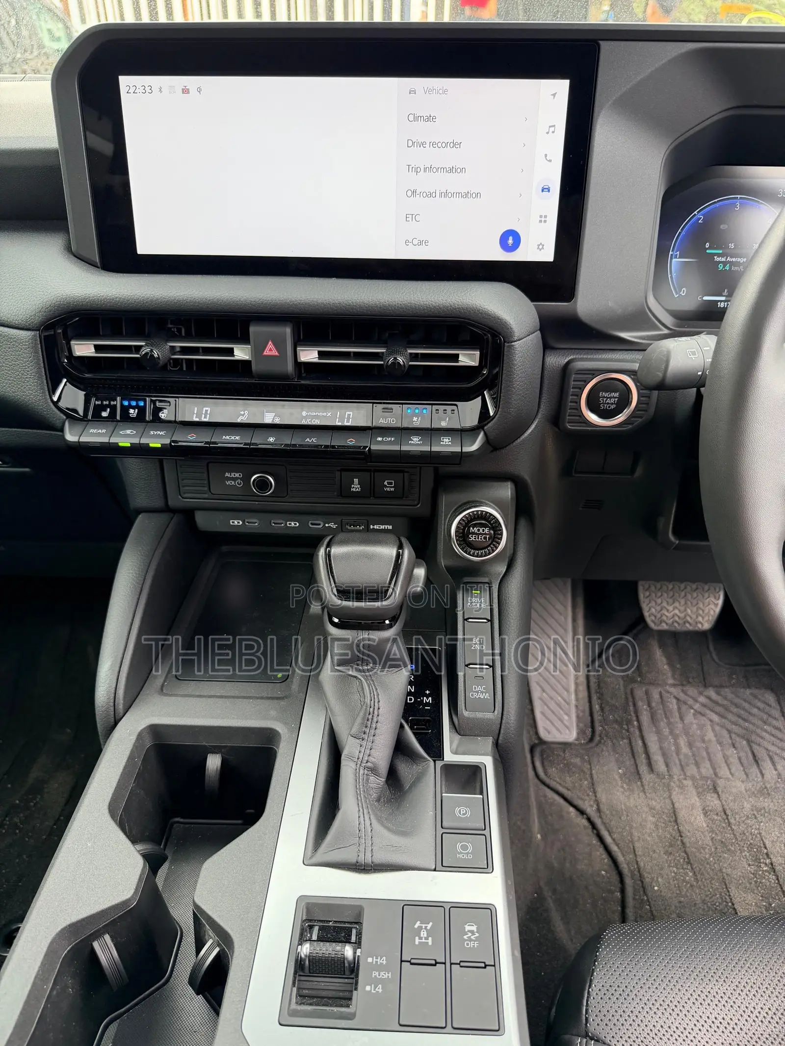 Toyota Land Cruiser LC250 2025 Gray