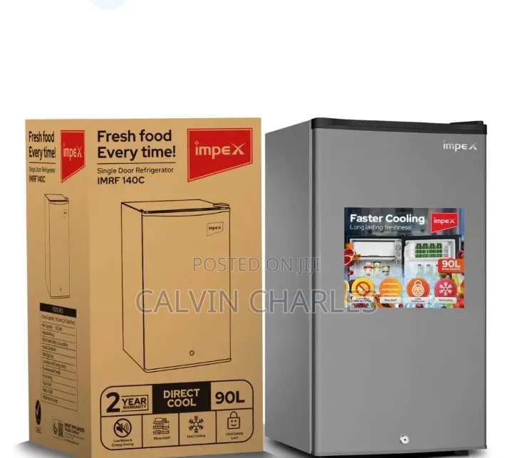 Impex Fridge Single Door 90l