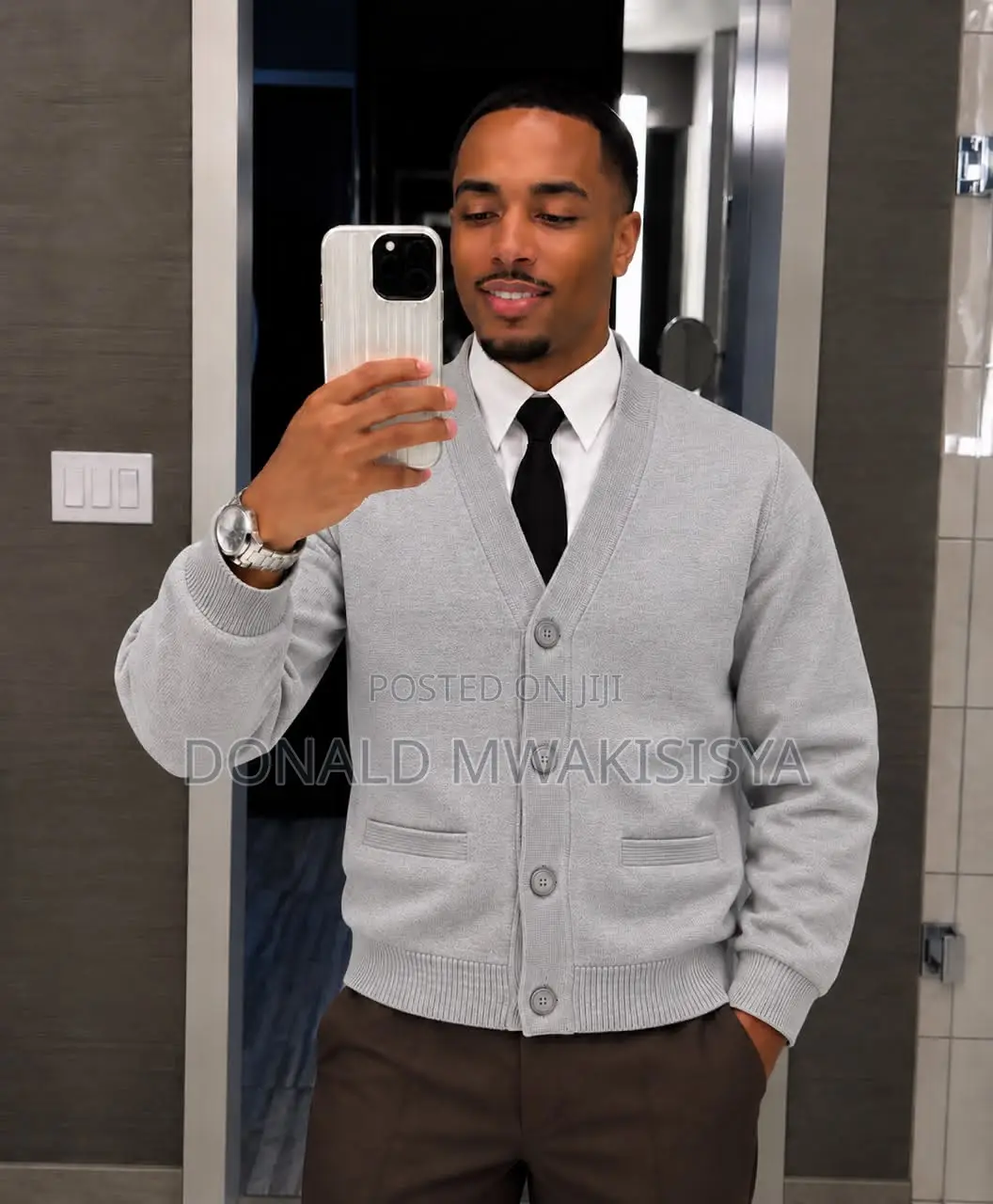 Executive Cardigan v-Neck