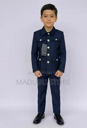 Classic and Fashion Kids Kaunda Suits