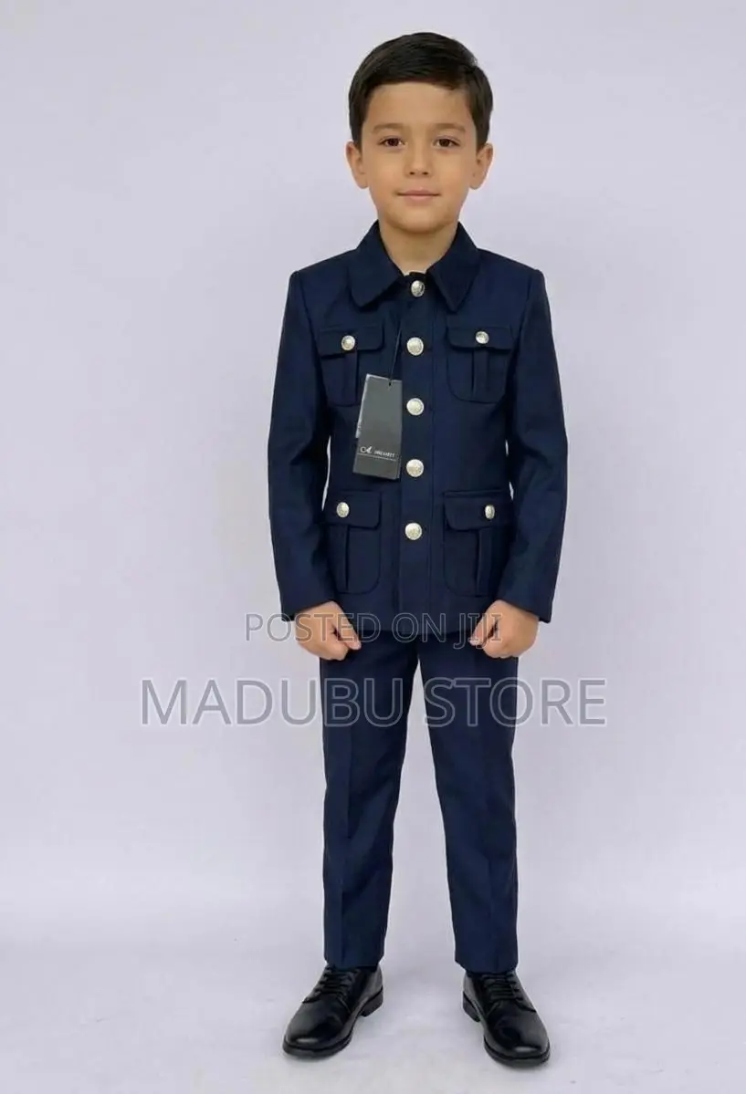 Classic and Fashion Kids Kaunda Suits