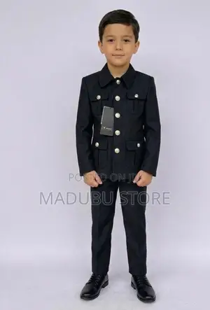 Classic and Fashion Kids Kaunda Suits