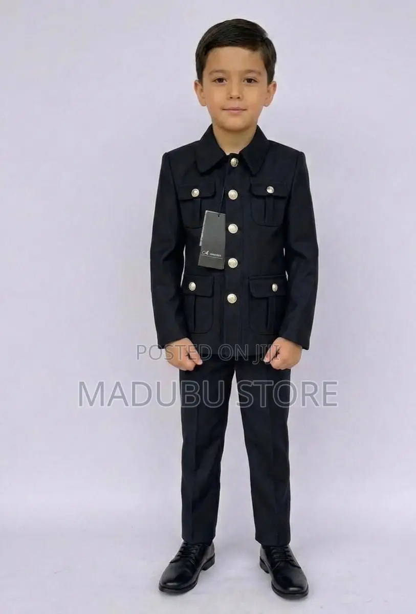 Classic and Fashion Kids Kaunda Suits