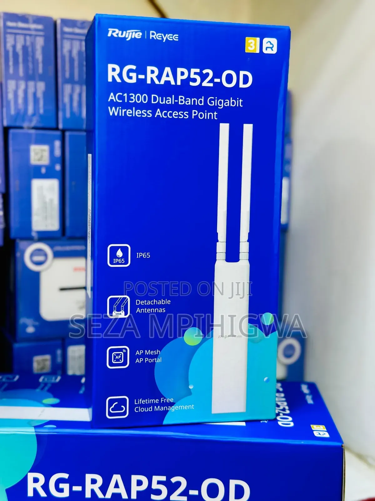 *RUijie RG-RAP52-OD* — Wi-Fi Ya Nje Yenye Nguvu! AC1300 Dual-