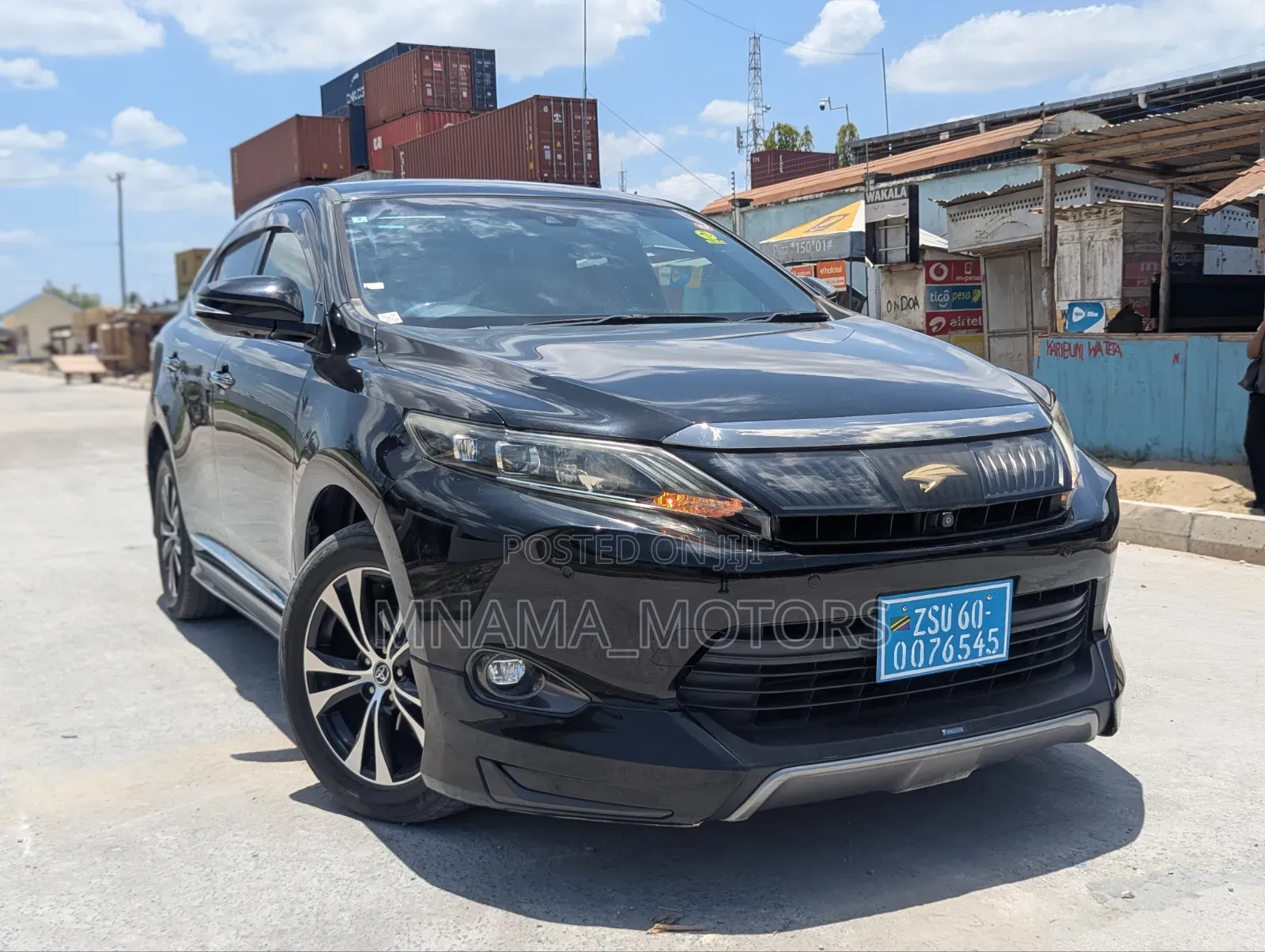 Toyota Harrier Progress Metal & Leather 2016 Black