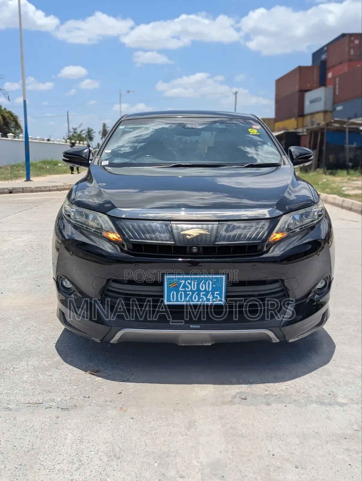 Toyota Harrier Progress Metal & Leather 2016 Black