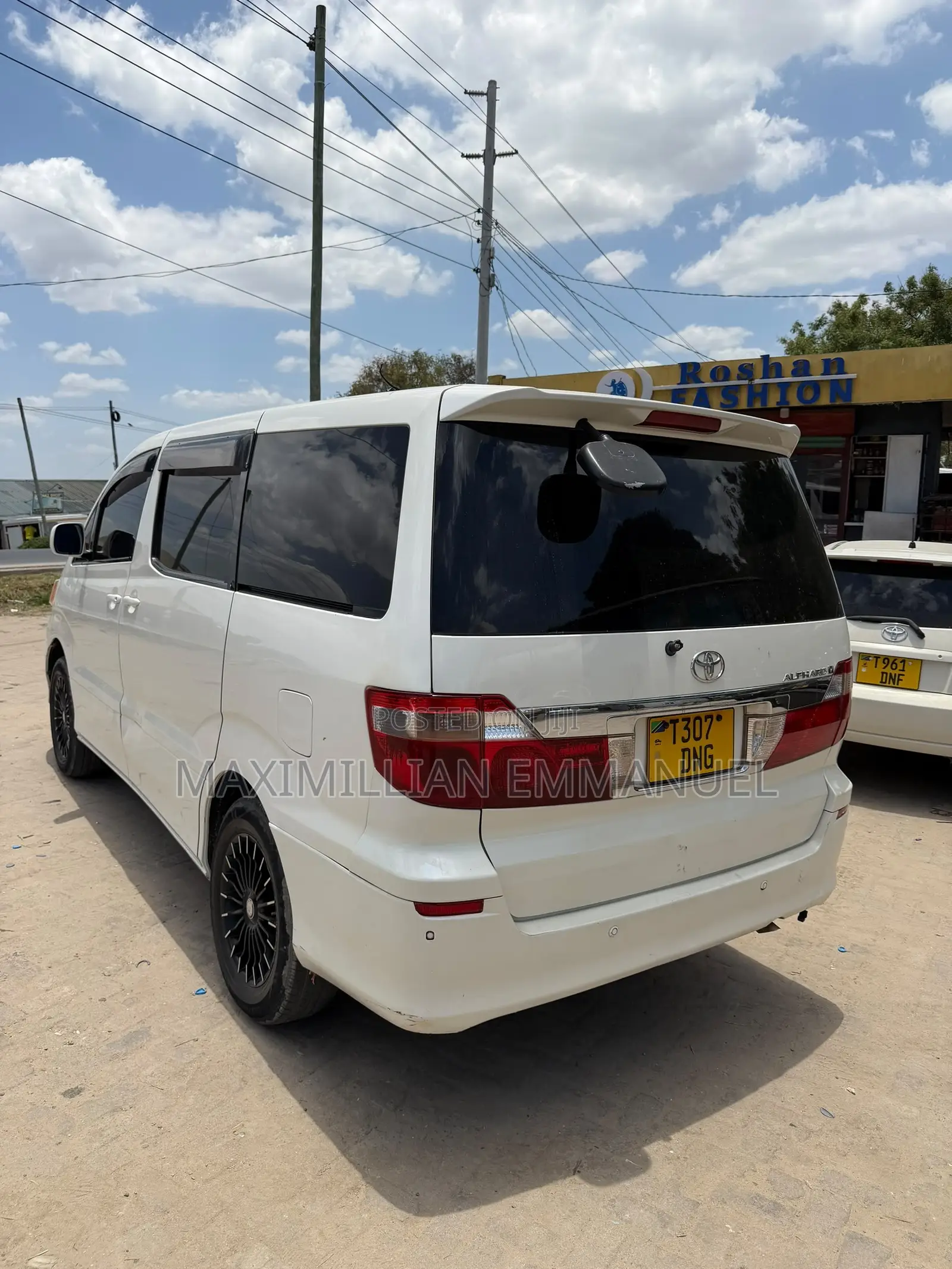 Toyota Alphard 2007 White