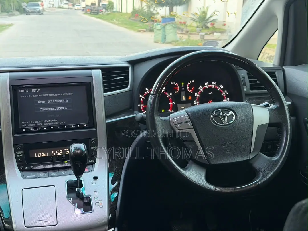 Toyota Vellfire 2012 White