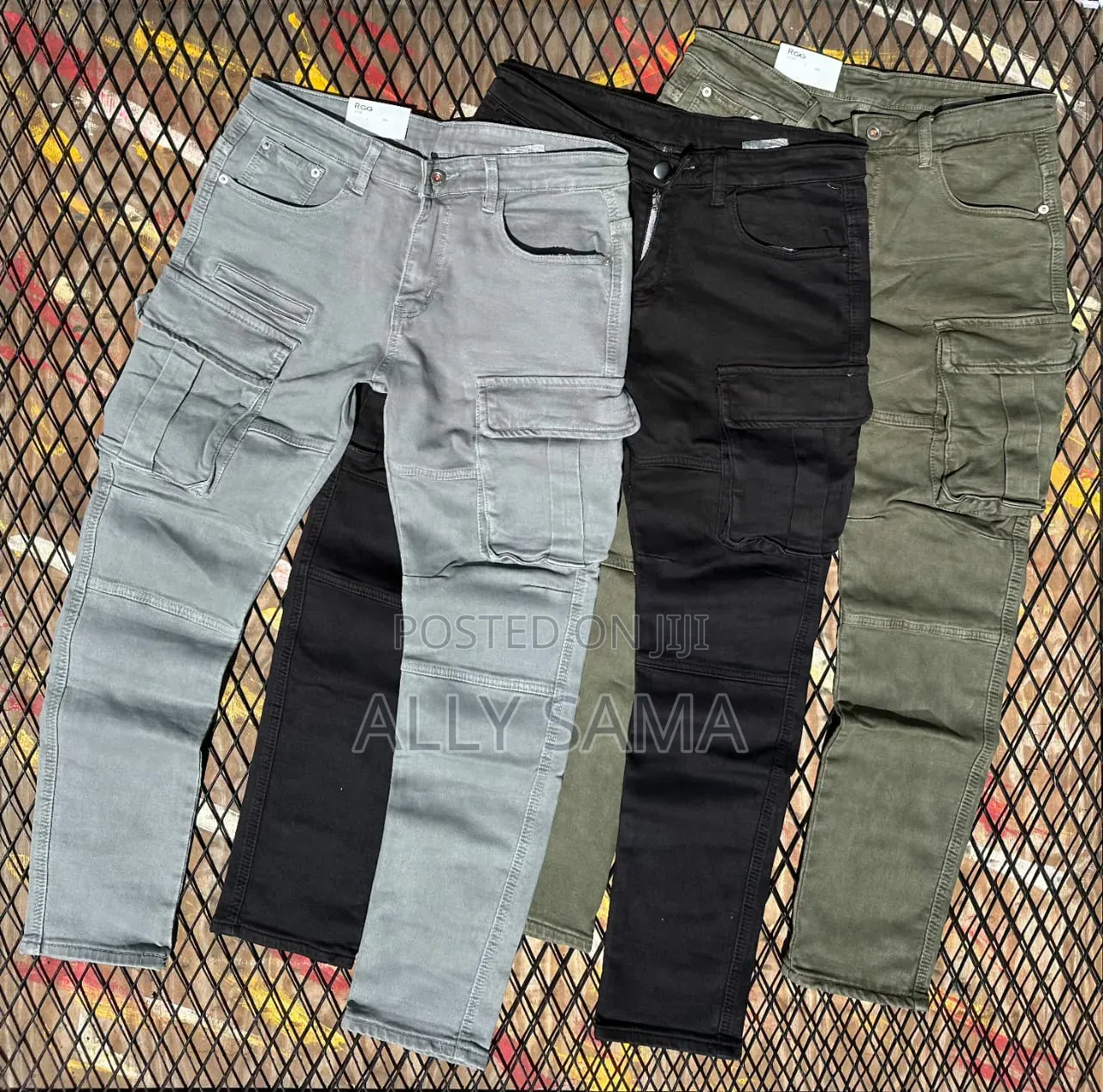 Men's Cargo Jeans Material Hevy 2026