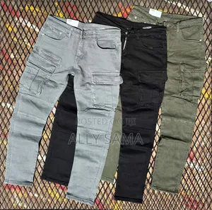 Men's Cargo Jeans Material Hevy 2026