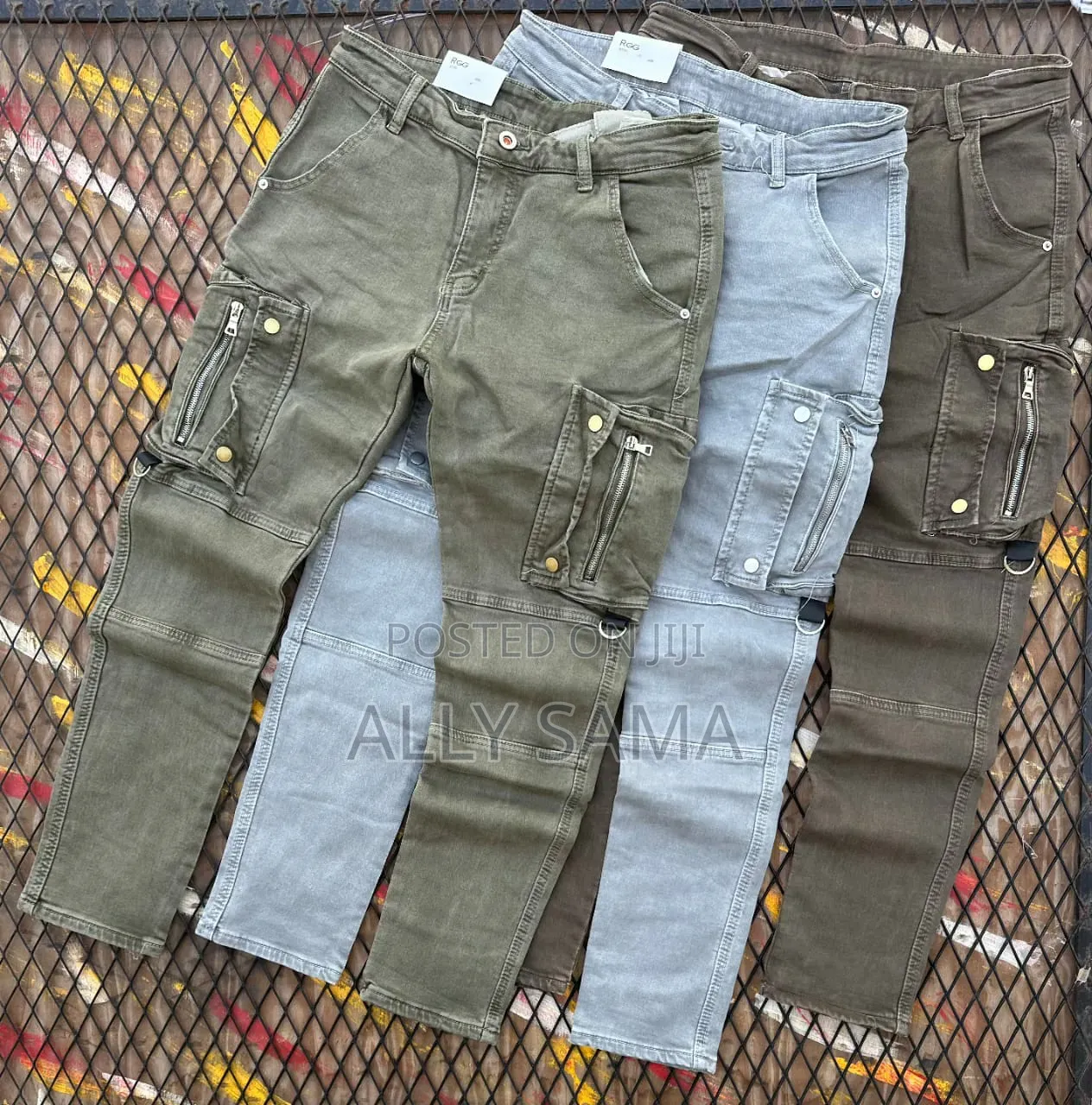 Men's Cargo Jeans Material Hevy 2026