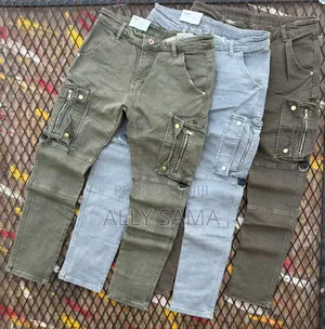 Men's Cargo Jeans Material Hevy 2026