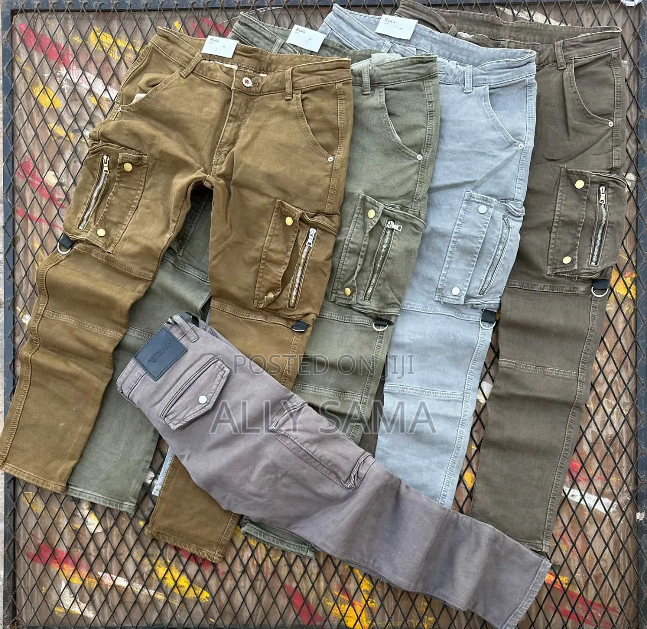 Men's Cargo Jeans Material Hevy 2026