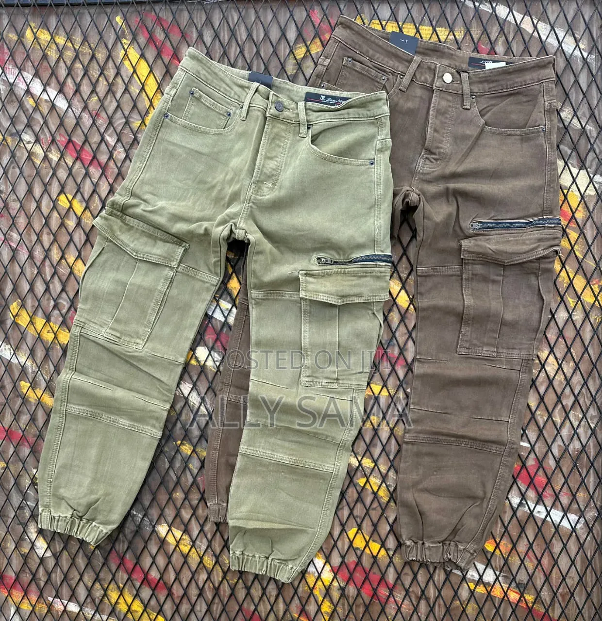 Men's Cargo Jeans Material Hevy 2026