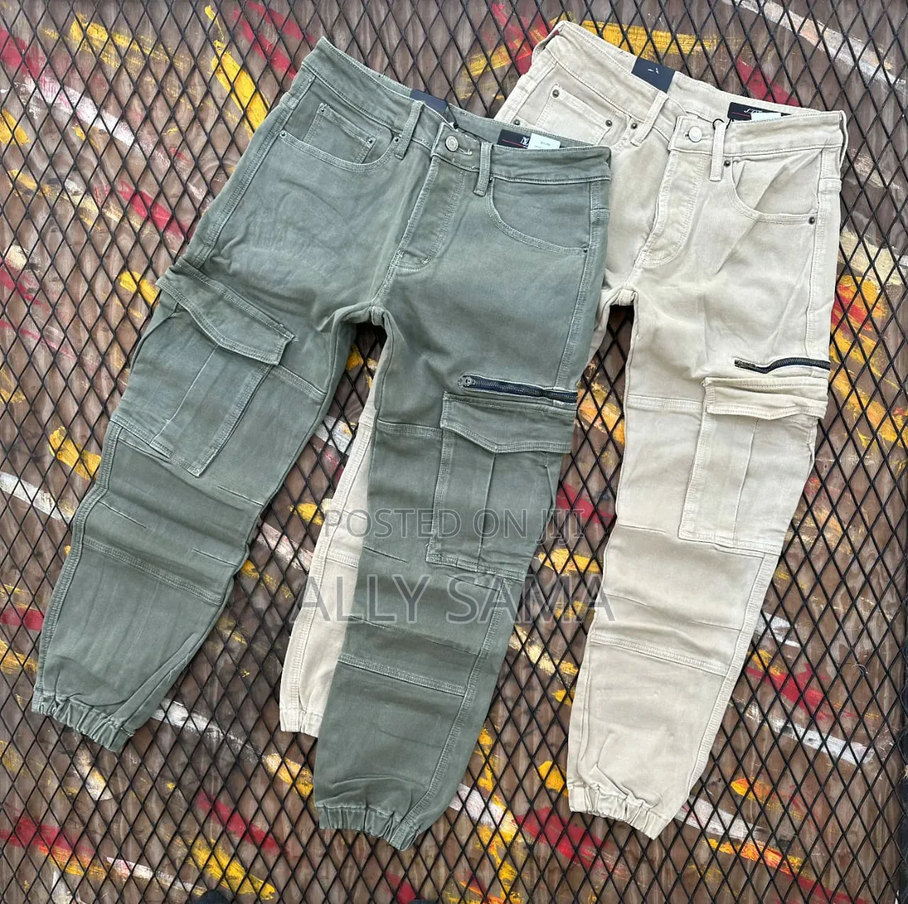 Men's Cargo Jeans Material Hevy 2026