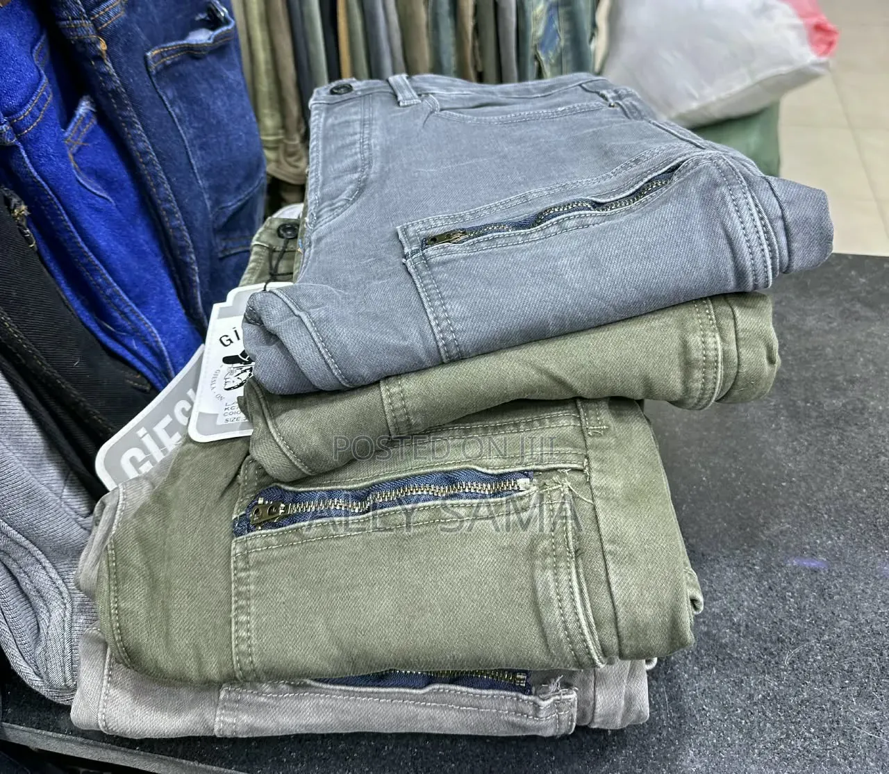Men's Cargo Jeans Material Hevy 2026