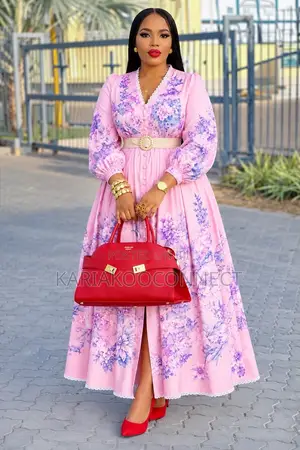 Elegant Floral Maxi Dress