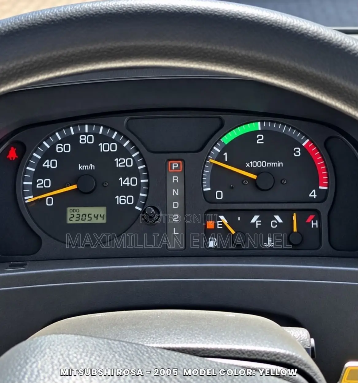 Mitsubishi Rosa 2005 Yellow