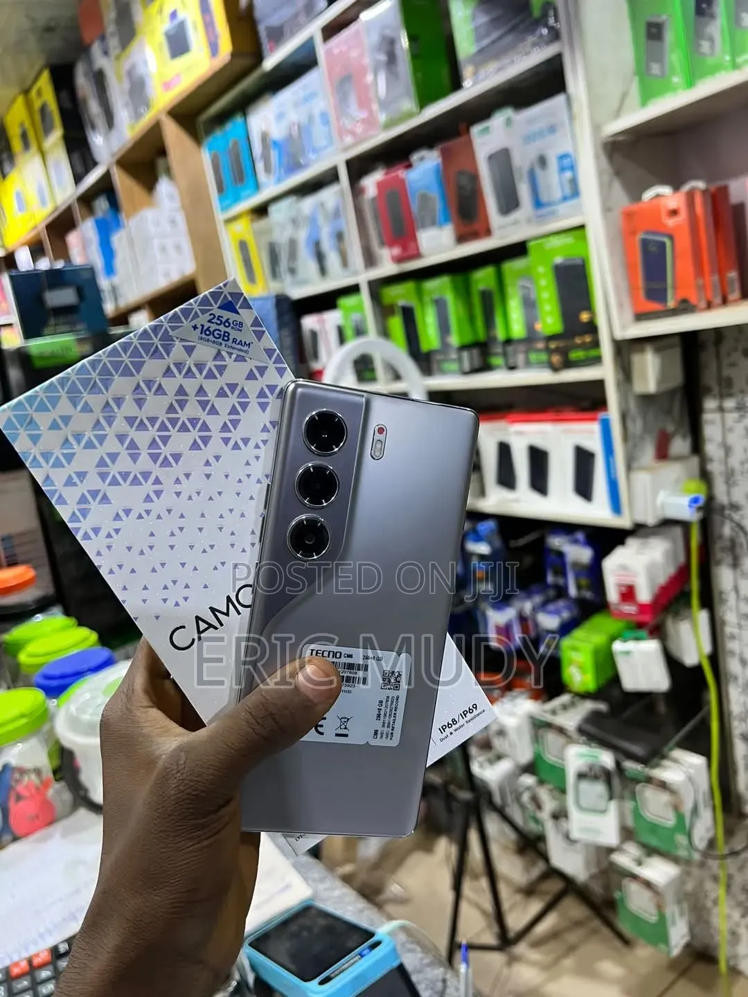 New Tecno Camon 40 Pro 5G 256 GB Black