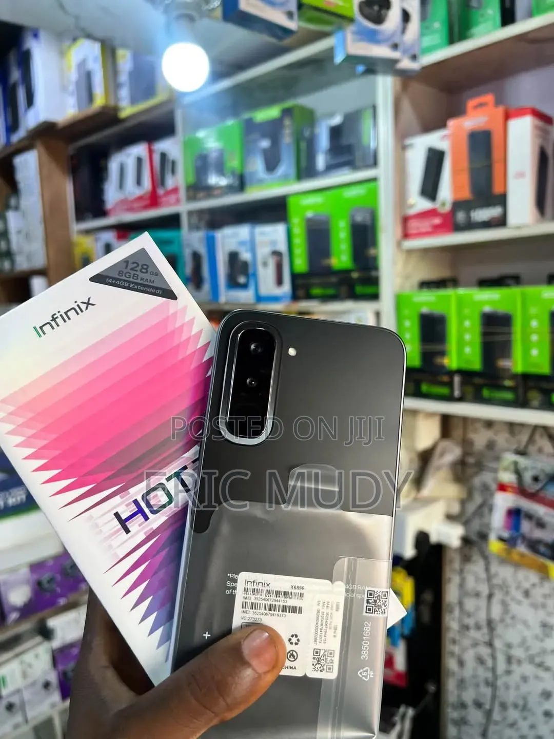 New Infinix Hot 70 256 GB Black