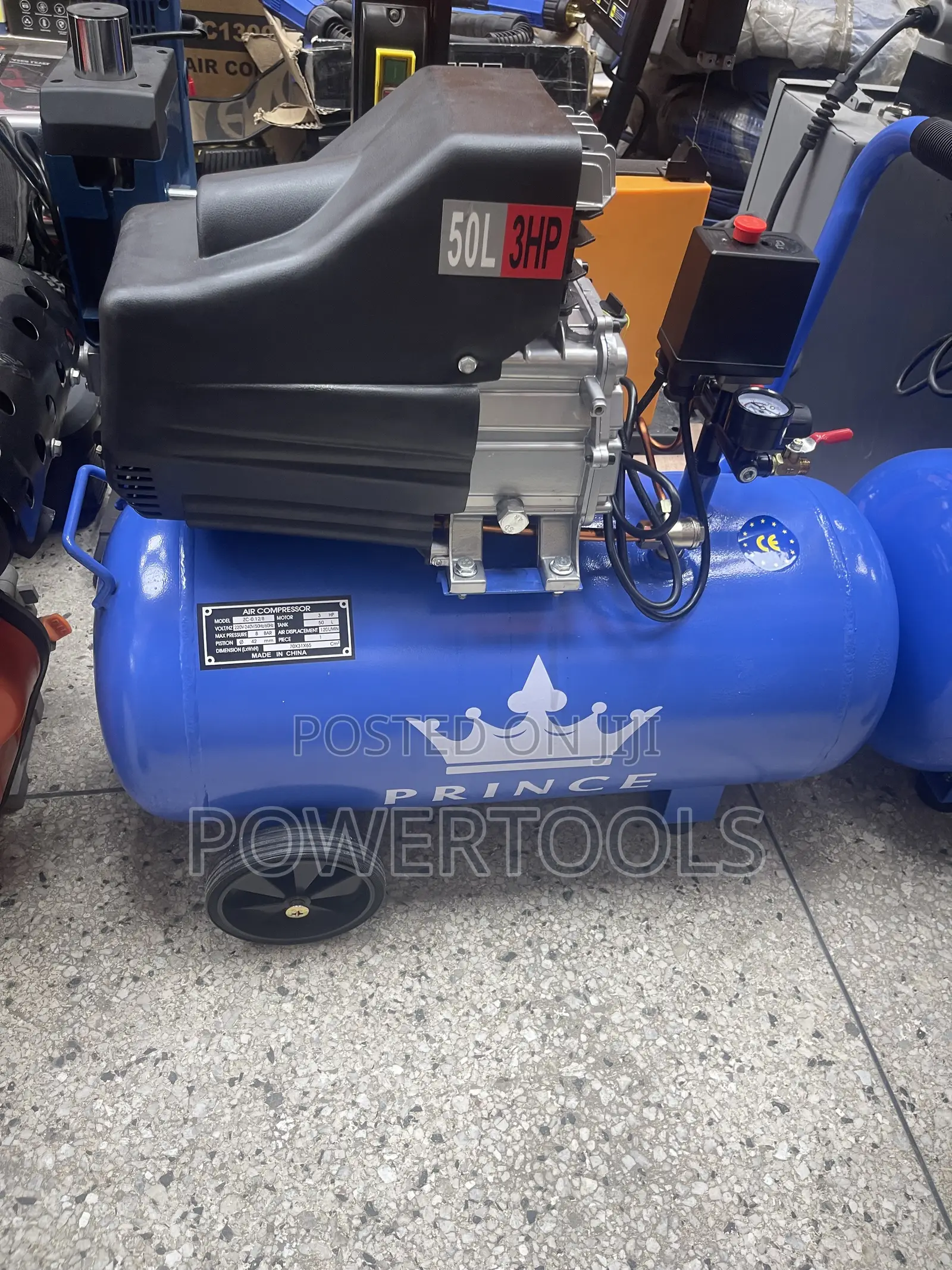 Compressor 50L Prince Brand