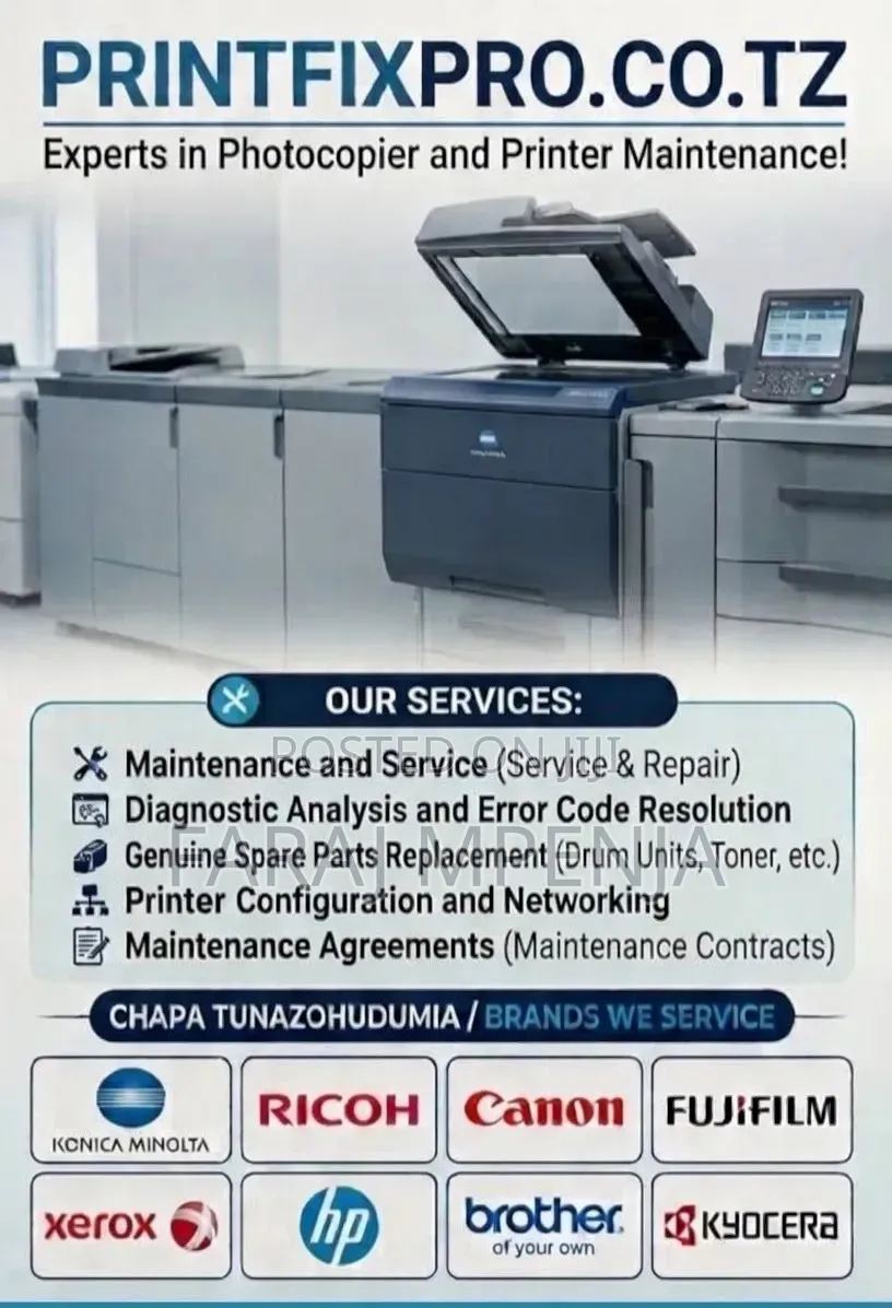Copier and Printer Maintenance