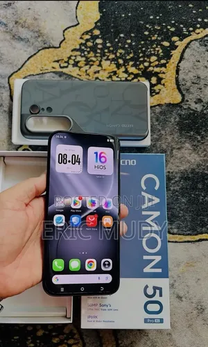 New Tecno Camon 50 Pro 256 GB Black