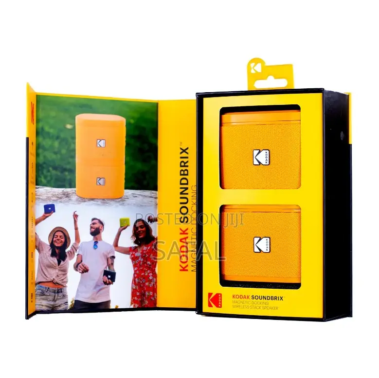 KODAK SOUNDBRIX Overload Orange 2-Piece Speaker