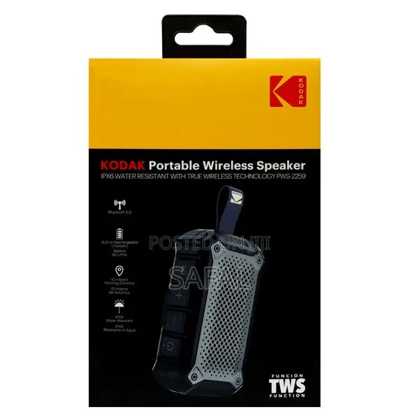 Kodak Portable Wireless Speaker-PWS-2259