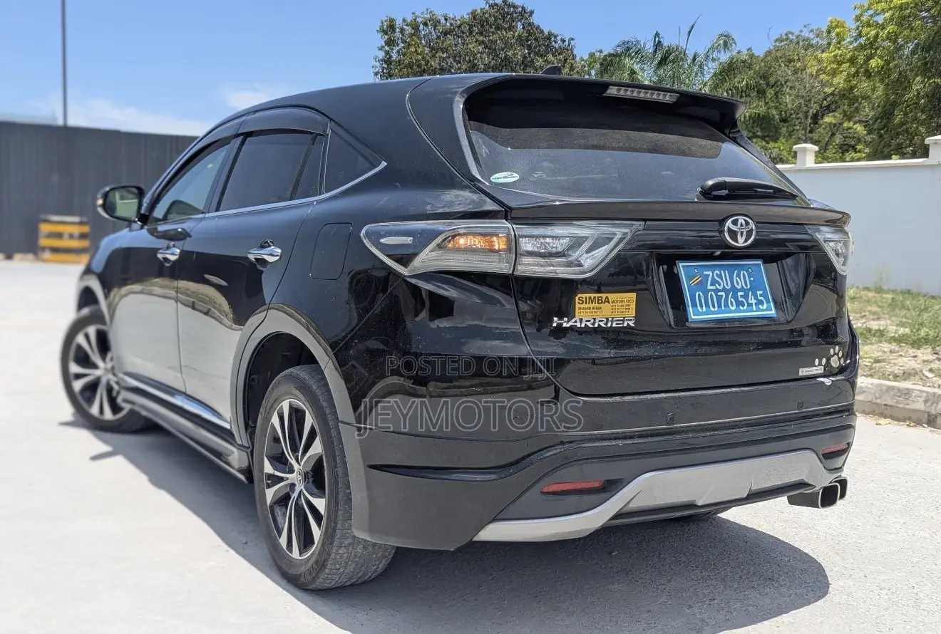 Toyota Harrier 2016 Black