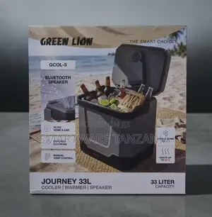 Green Lion Journey 33L Cooler, Warmer, Bluetooth Speaker, AC/DC