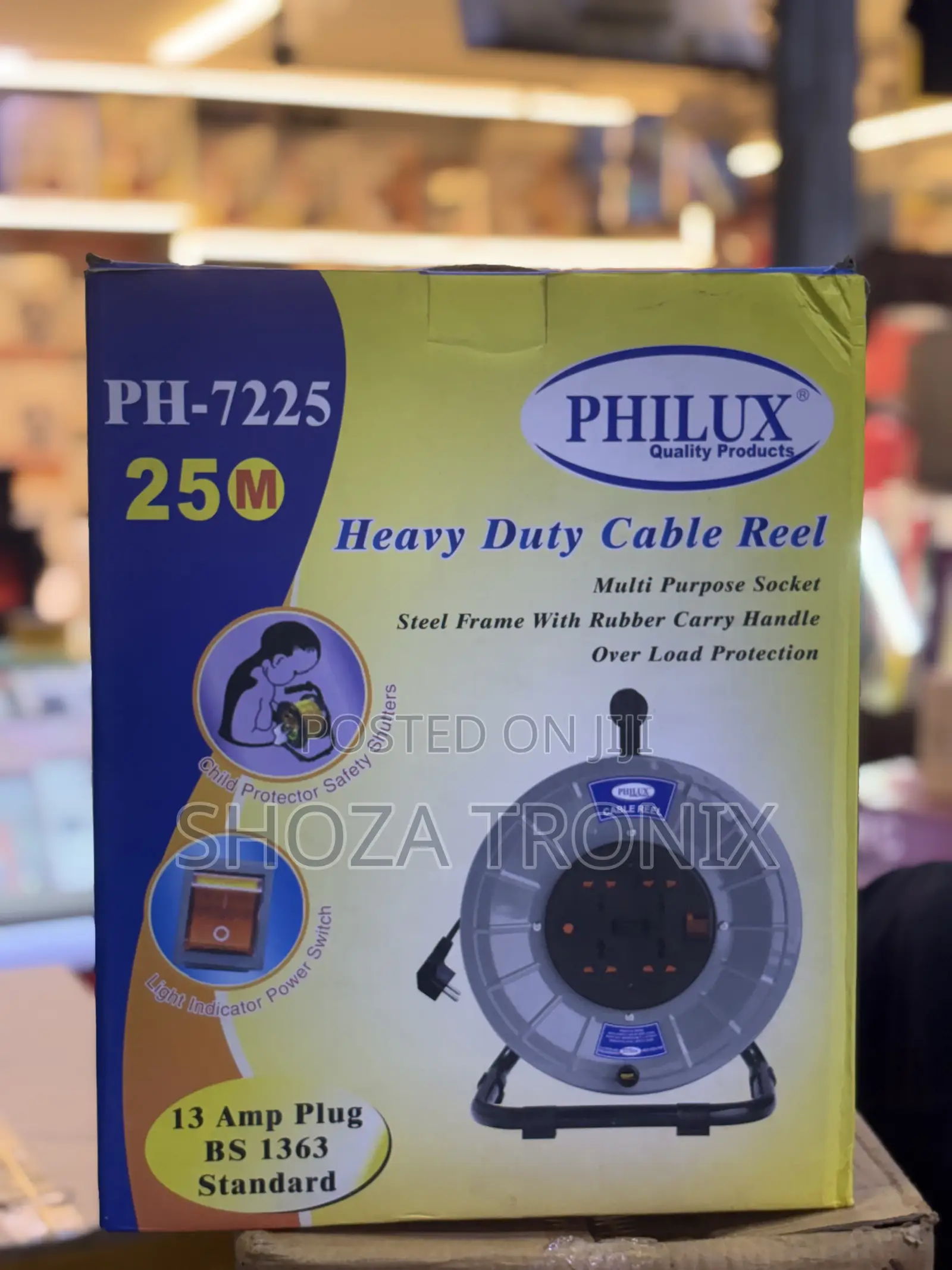 Philux Heavy Duty Cable Reel